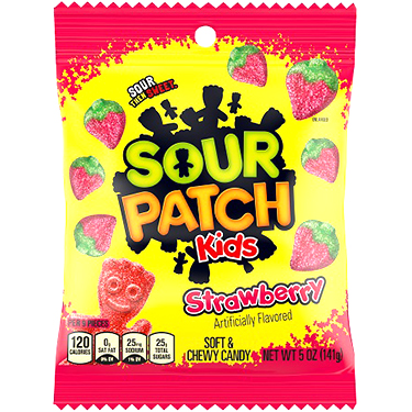 Sour Patch Kids Strawberry 5oz Bag 